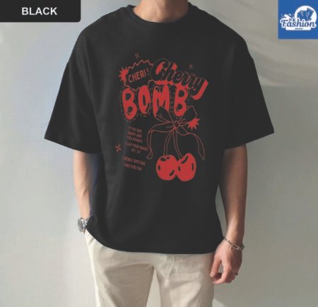 drop shoulder t shirt