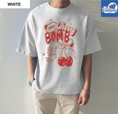 drop shoulder t shirt