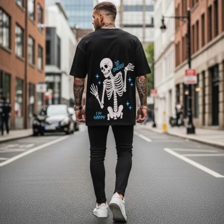 drop shoulder t shirt