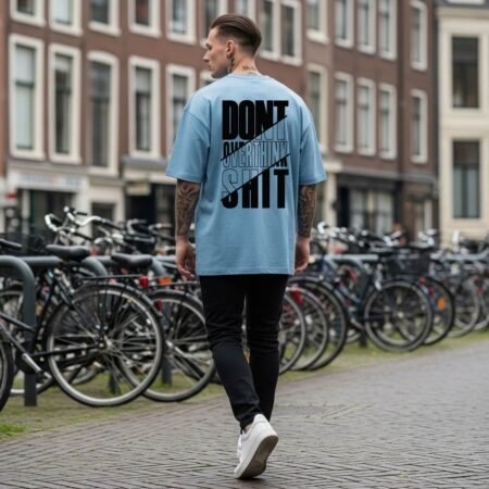 drop shoulder t shirt